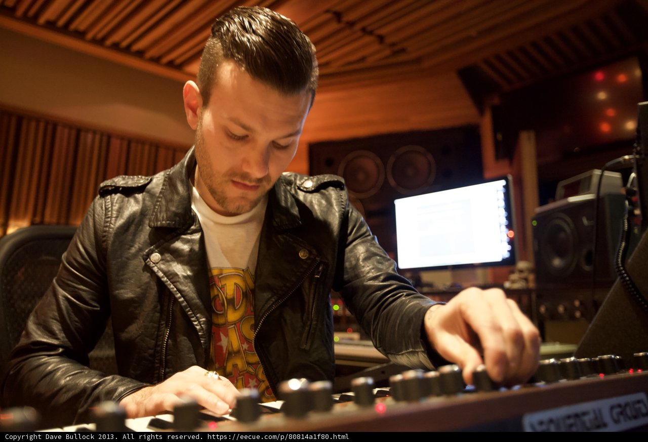 Leather Jacket Keyboardist