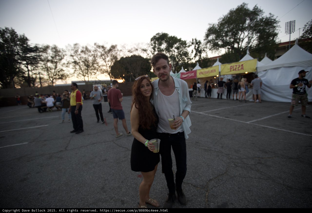 Auburn Hair Couple Dusk