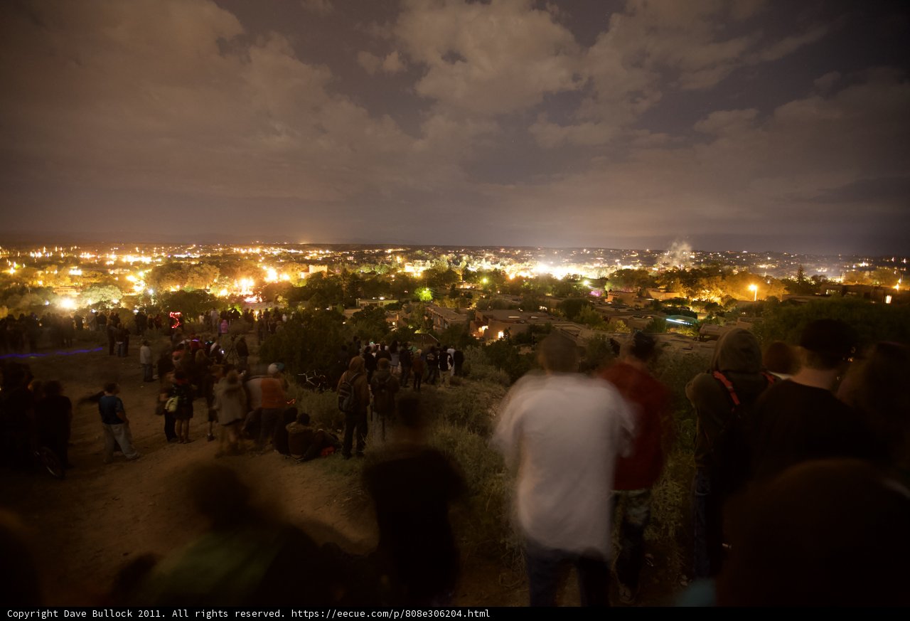 Nighttime Desert Vigil