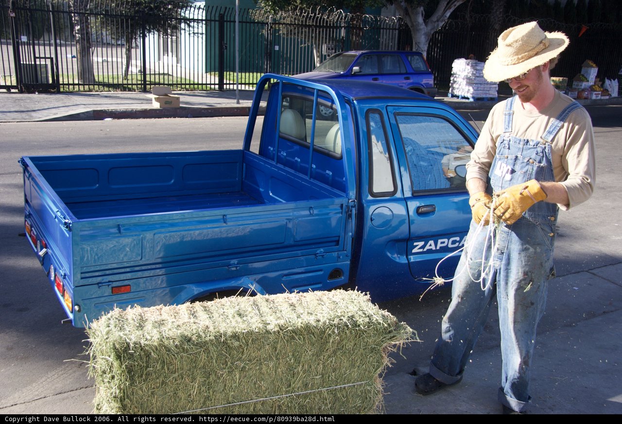 The Blue Pickup Truck