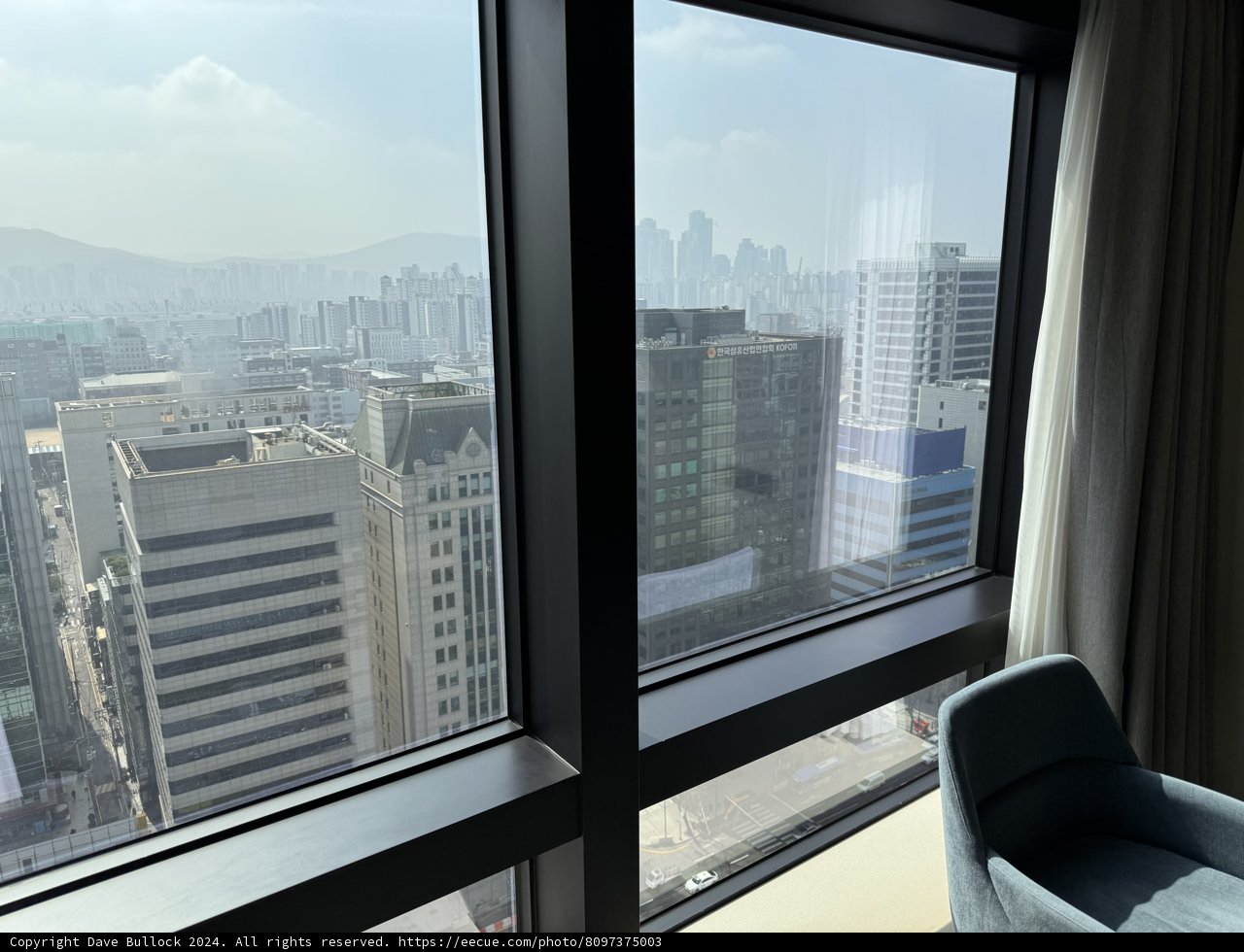 Seoul Skyline - A Window's View