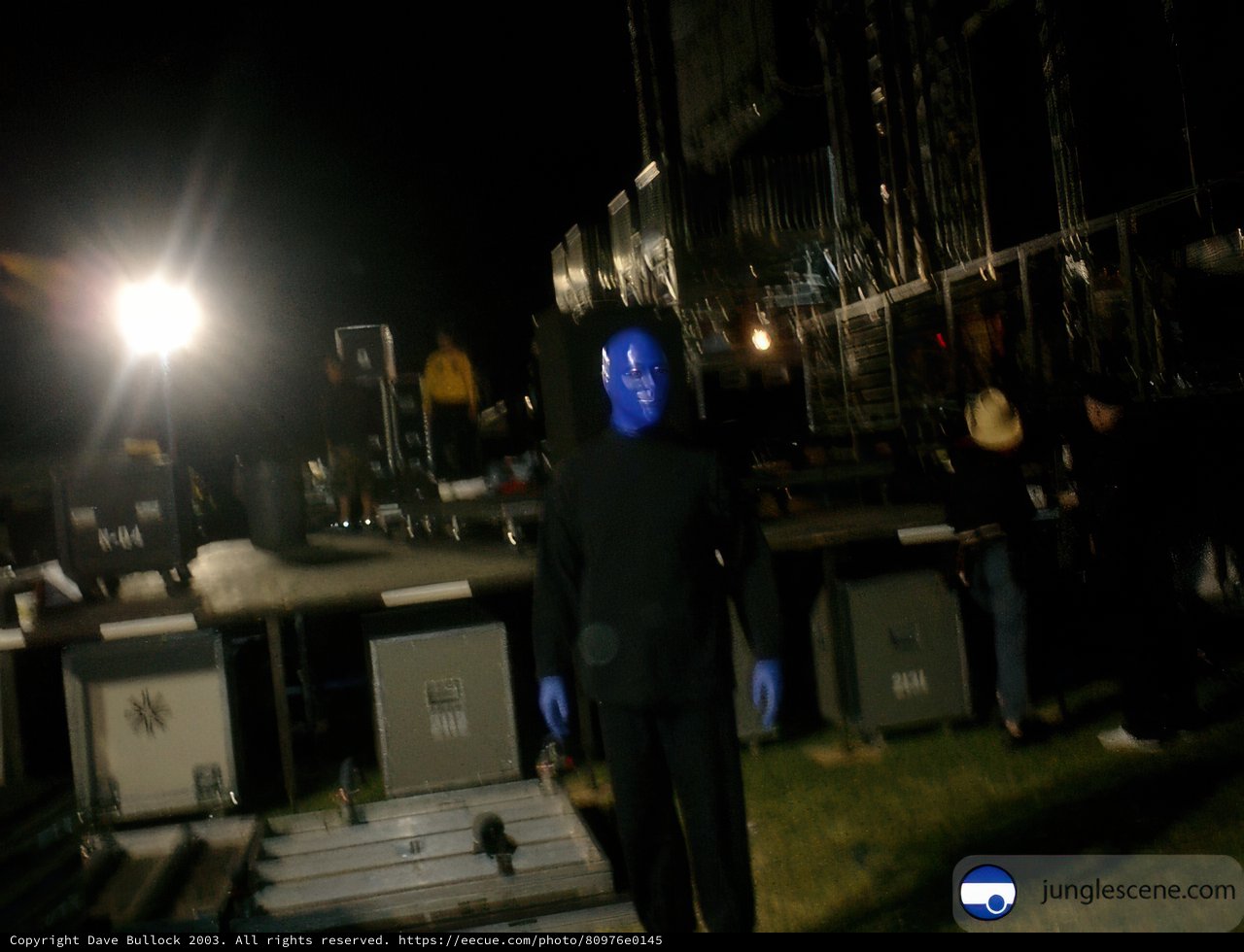 Blue Man Group Takes Coachella by Storm