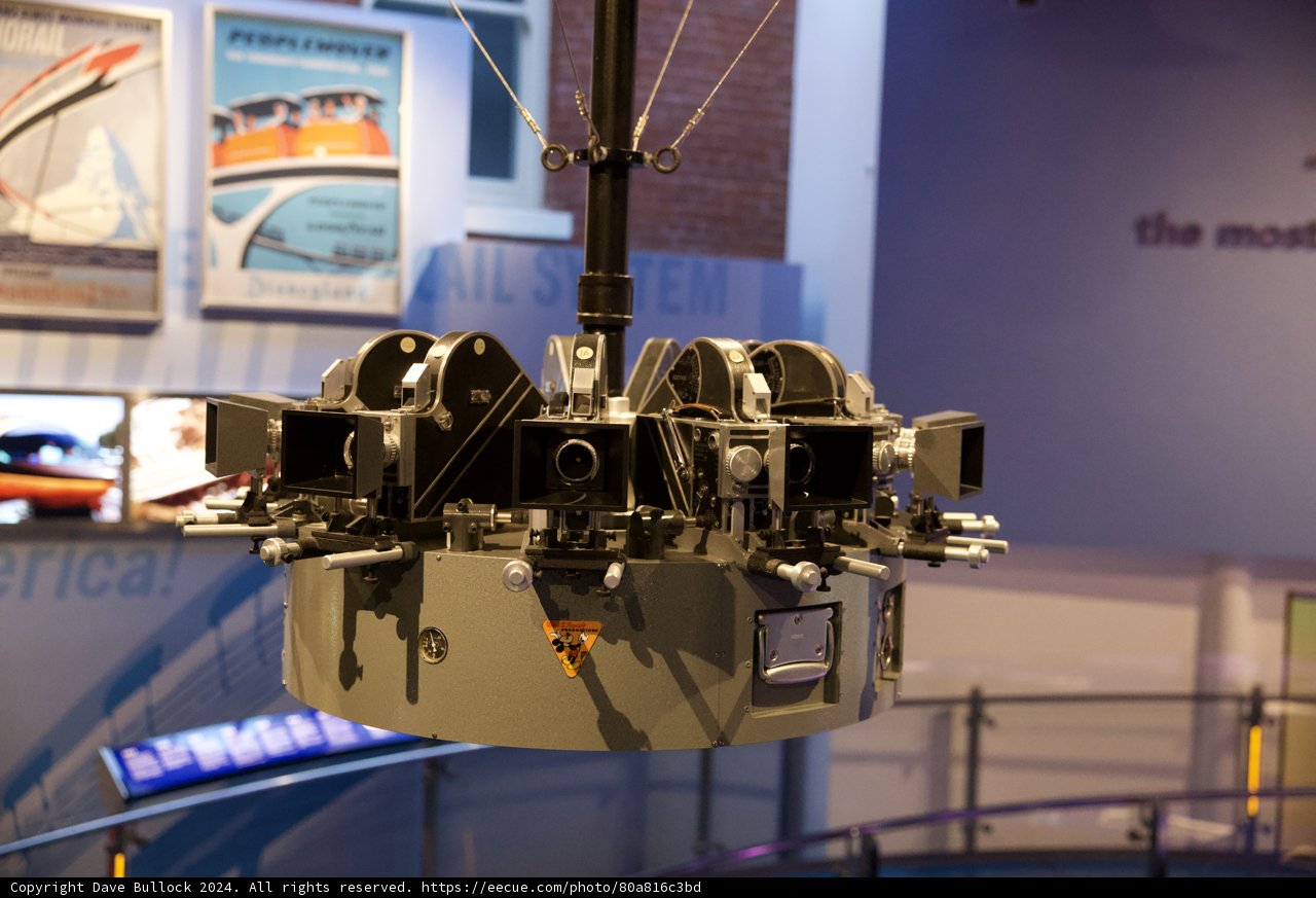 Astronautical Marvel: Suspended Vehicle Exhibit