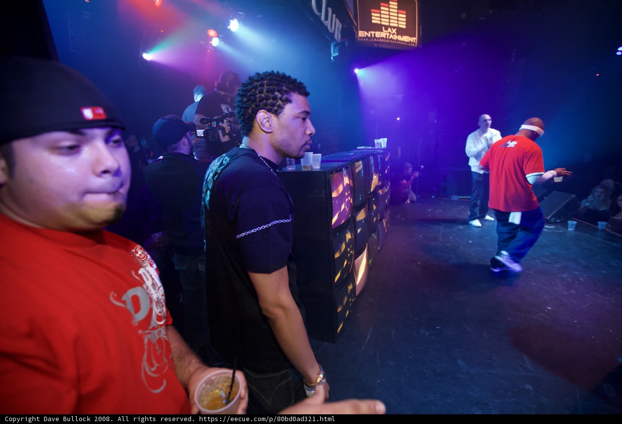 Éric Lucas at an Urban Nightclub
