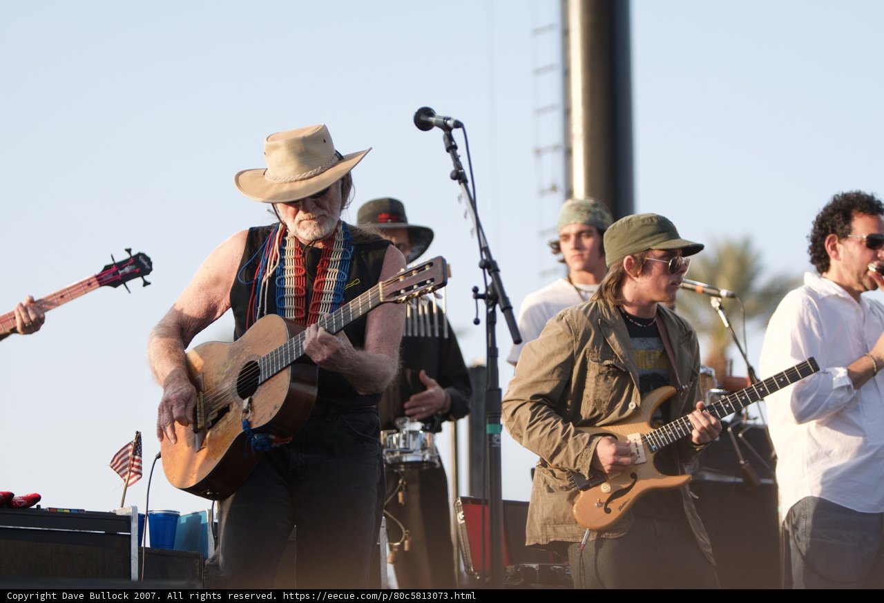 Jamming under the Coachella sun