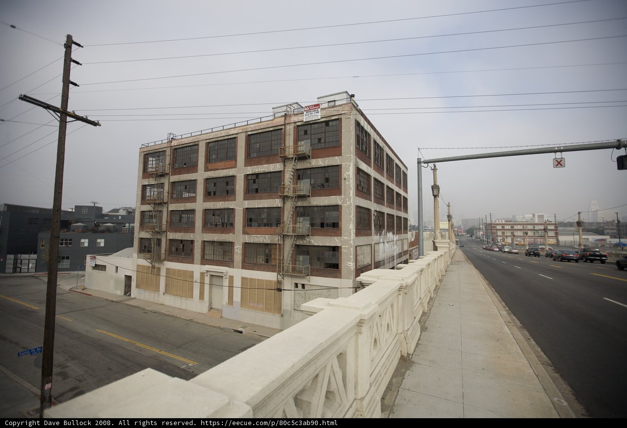 Abandoned Building on the City Freeway