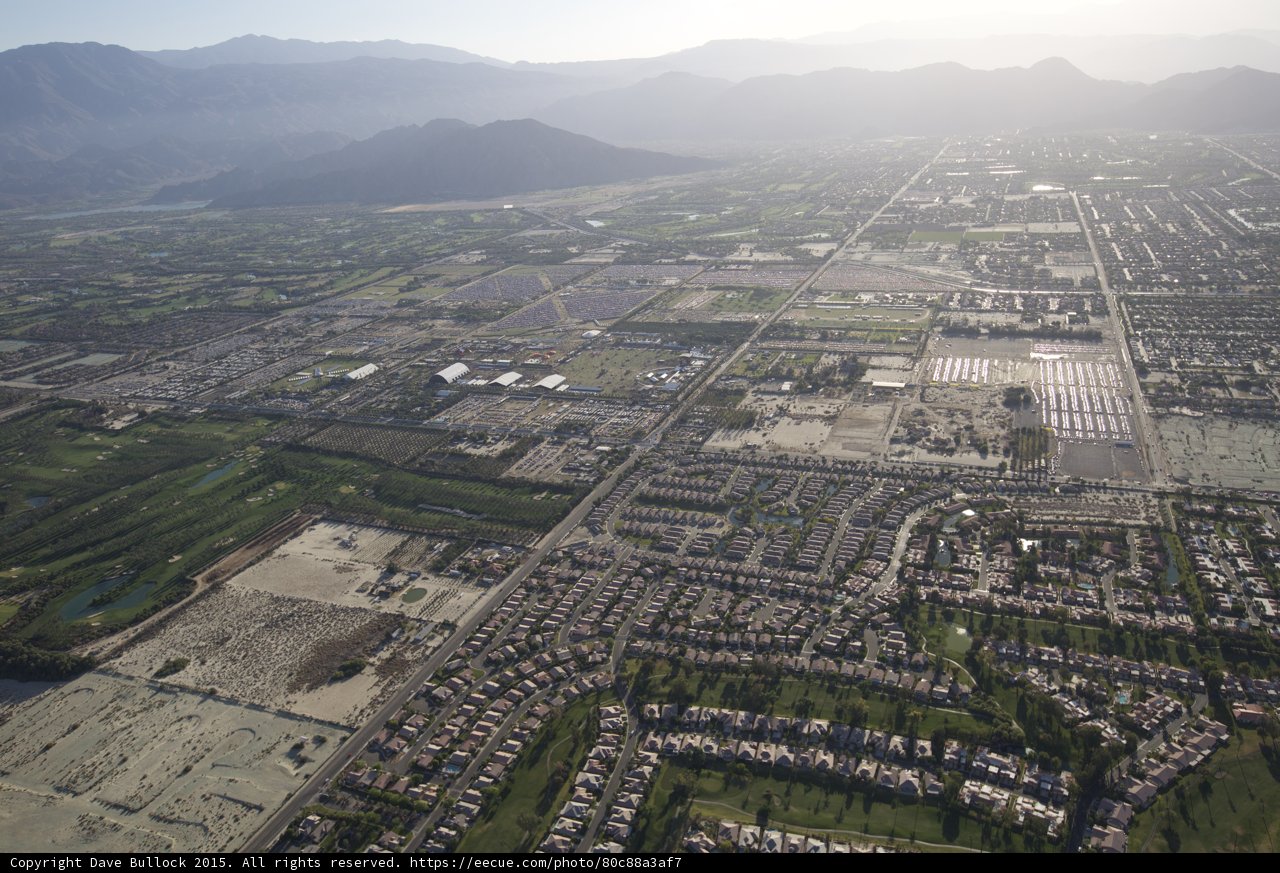 Aerial View of Urban Neighborhood