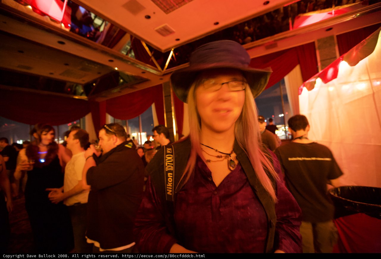 Nightlife Adventure with a Purple Shirt and a Fedora