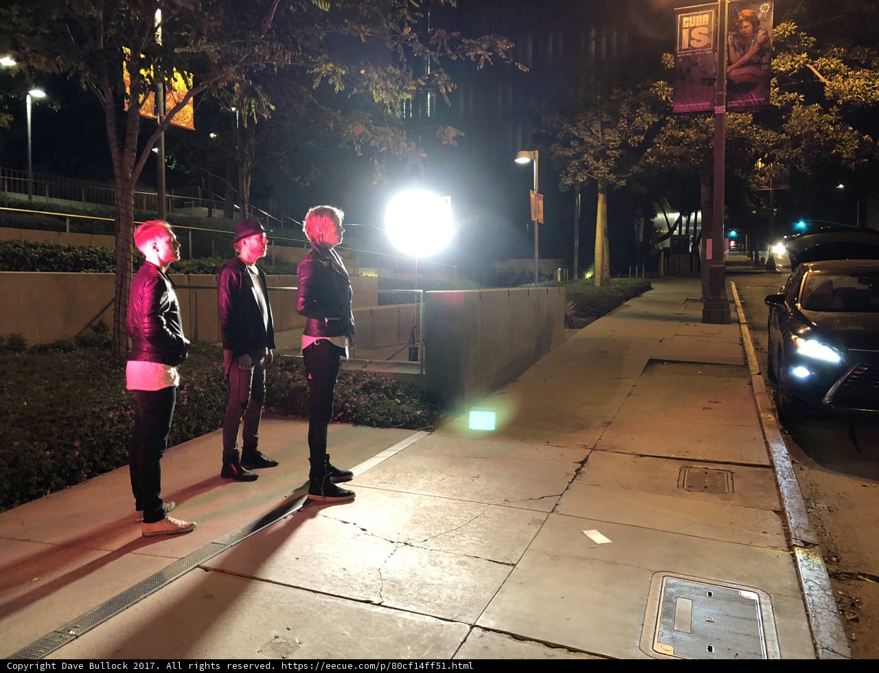 Nighttime City Stroll