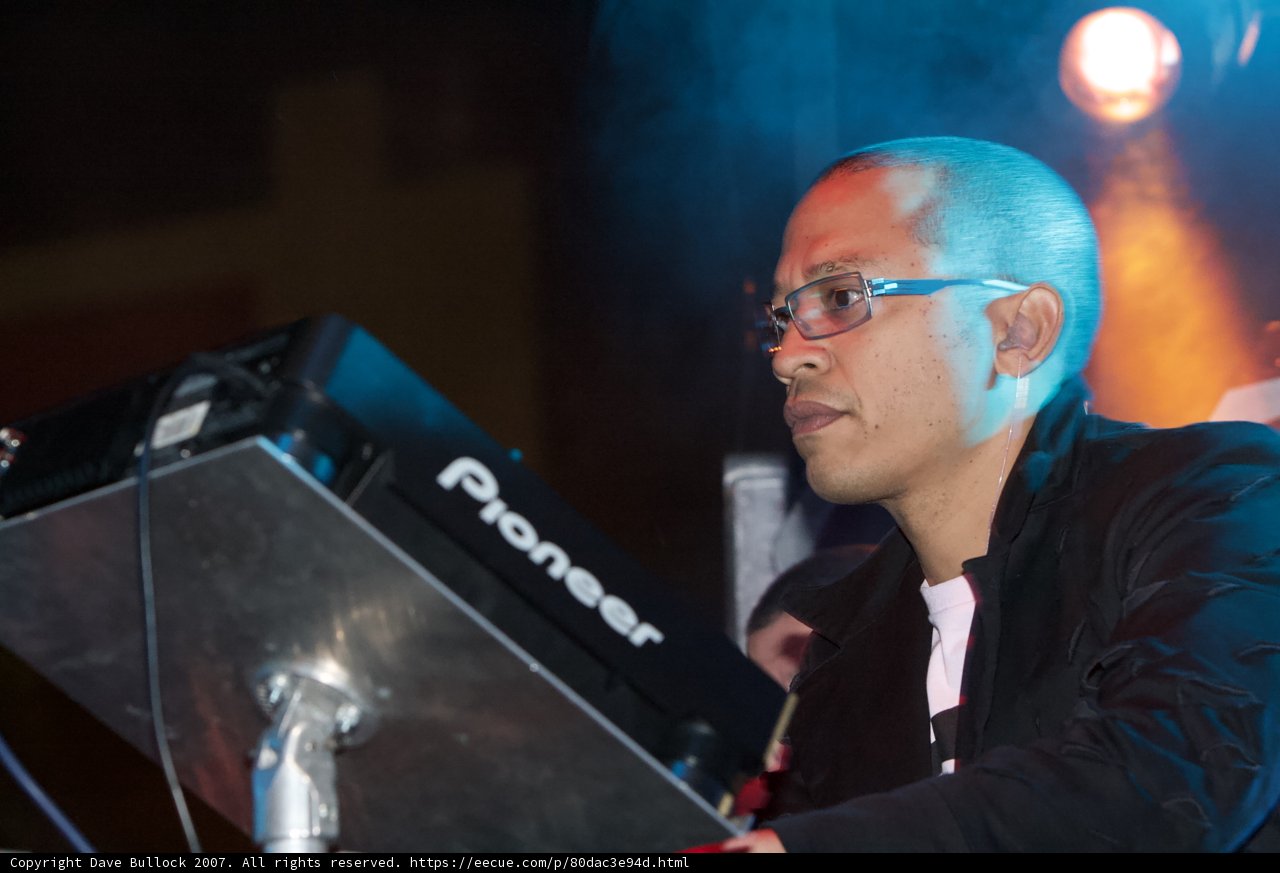LTJ Bukem Takes the Stage in Glasses