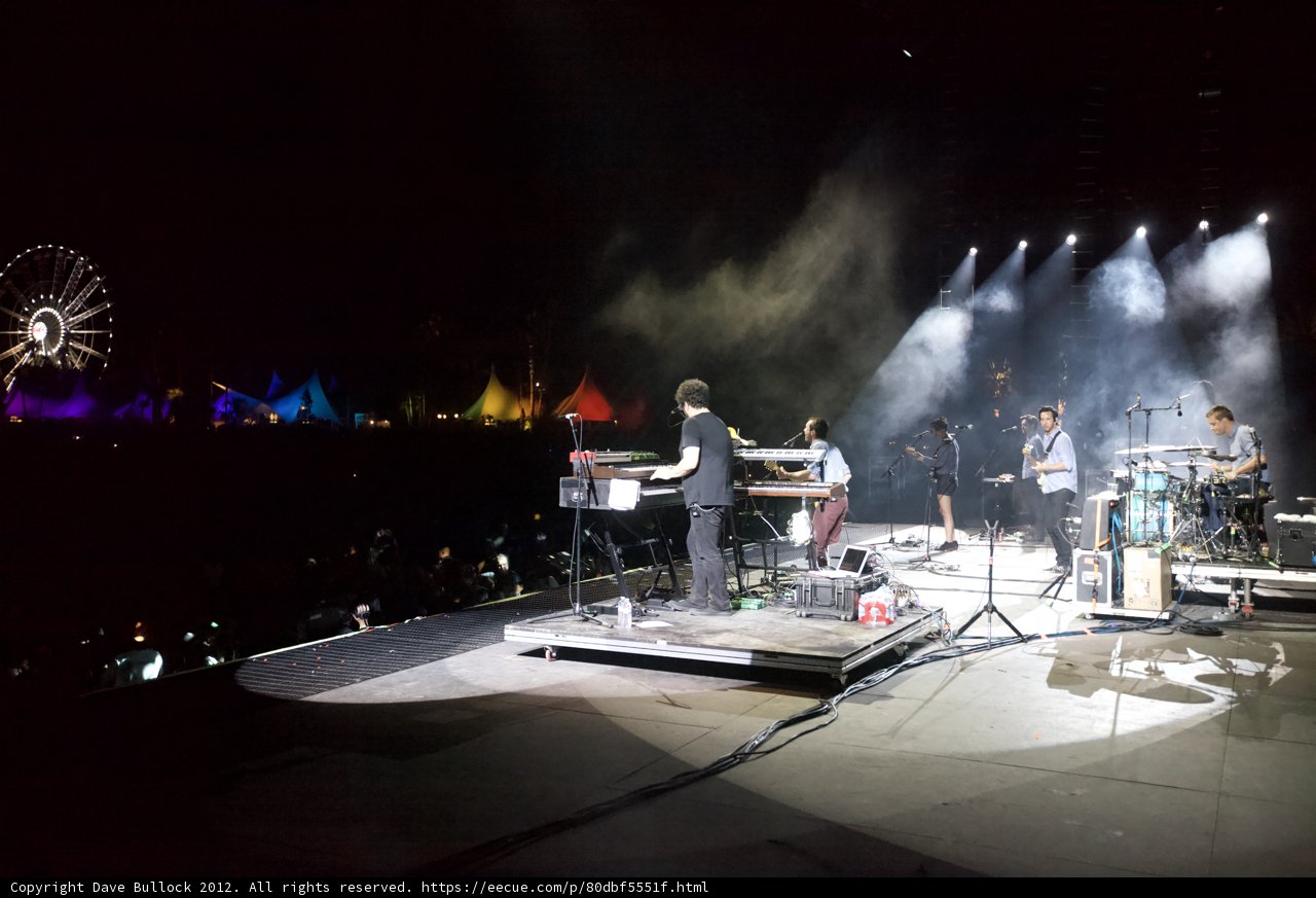 Nighttime Concert Performance