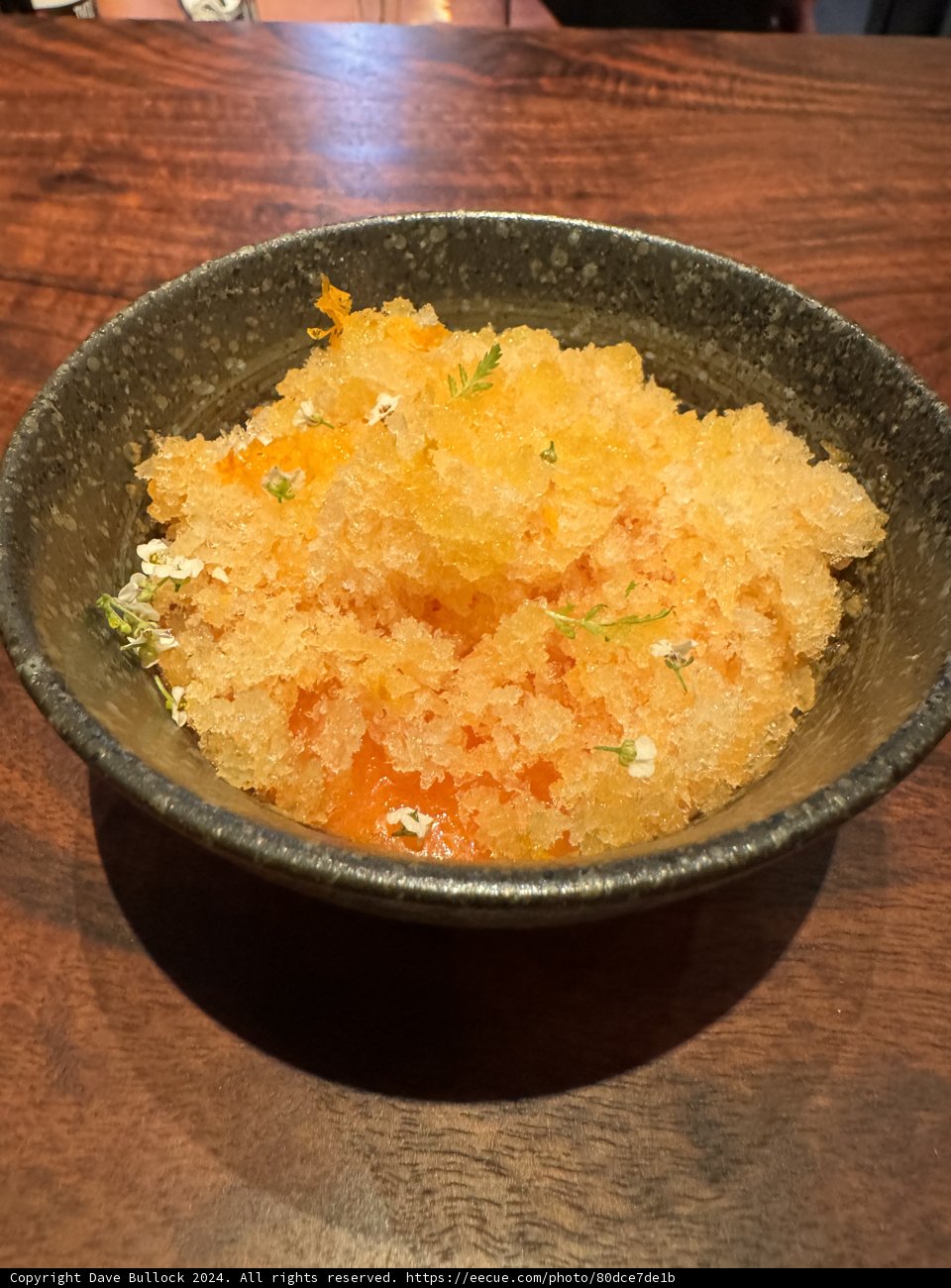 Zenith of Culinary Craft – Aesthetically Pleasing Orange Rice