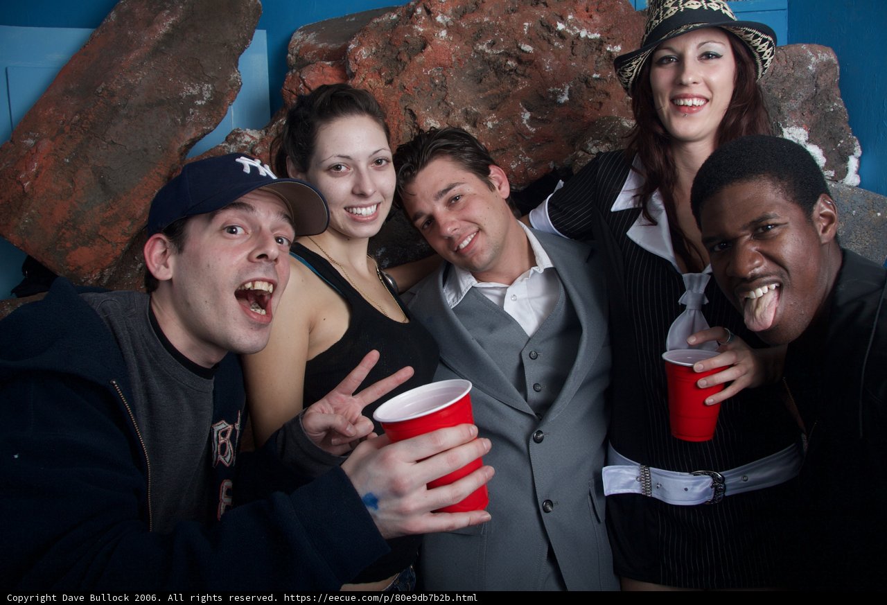 Halloween Group Photo Fun