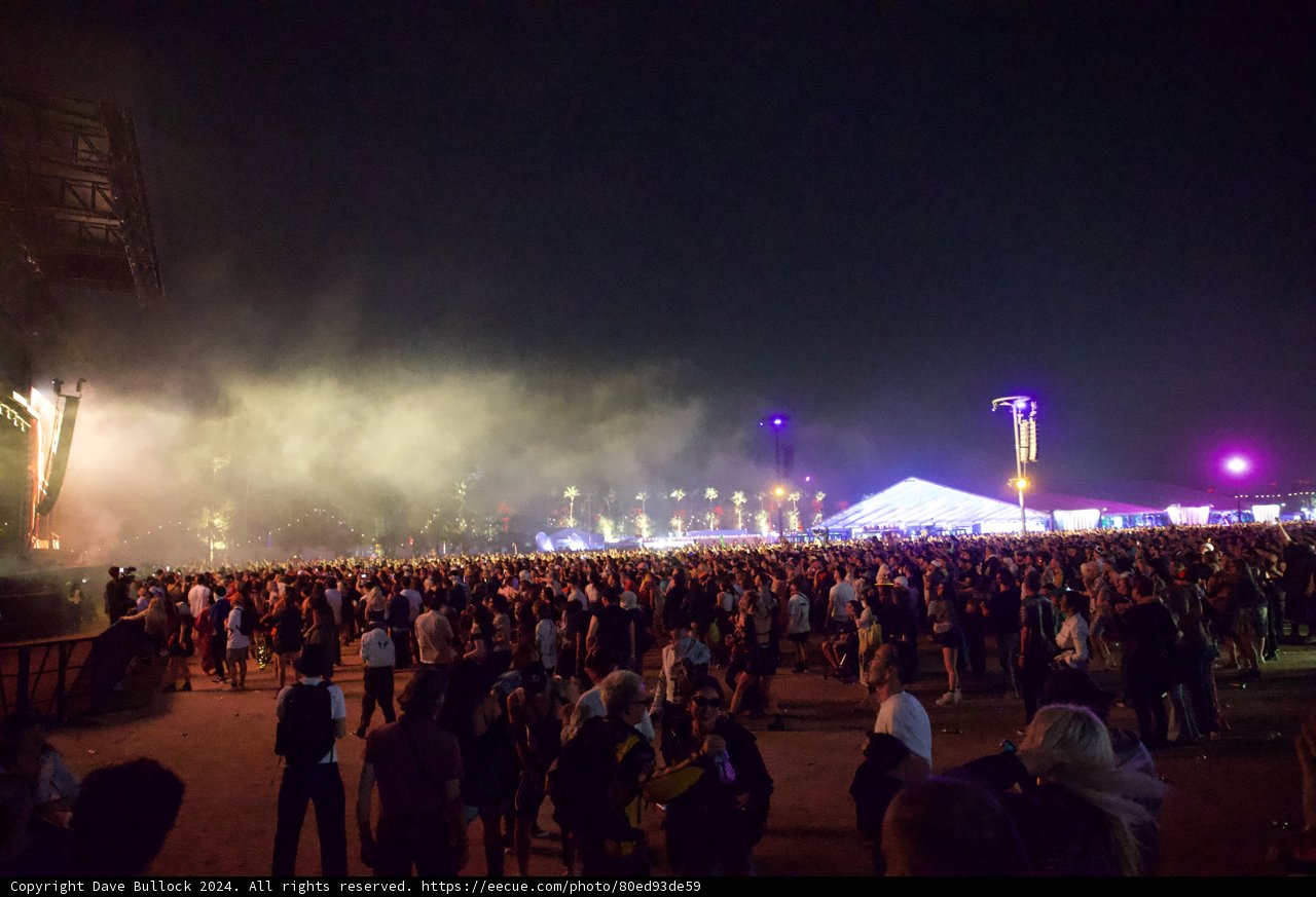 Under the Stars: A Captivating Night at Coachella 2024