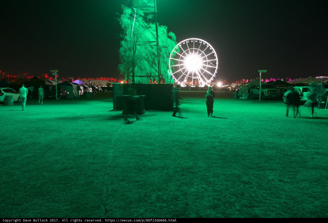 Green Light at the Ferris Wheel