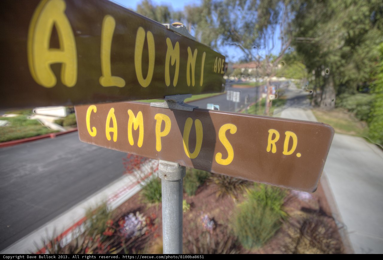 Road Sign on a Sunny Day