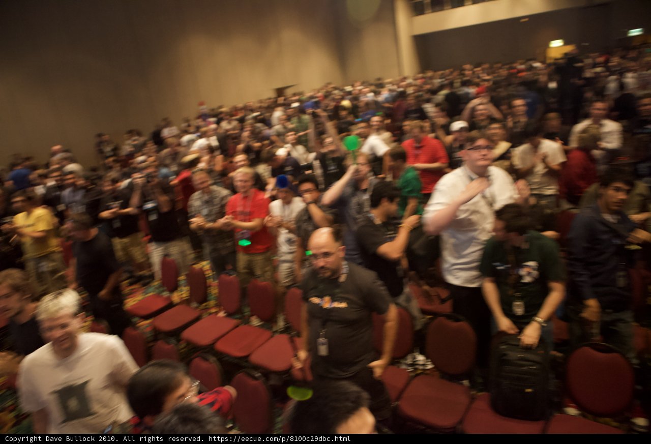 Packed Auditorium at Defcon 18