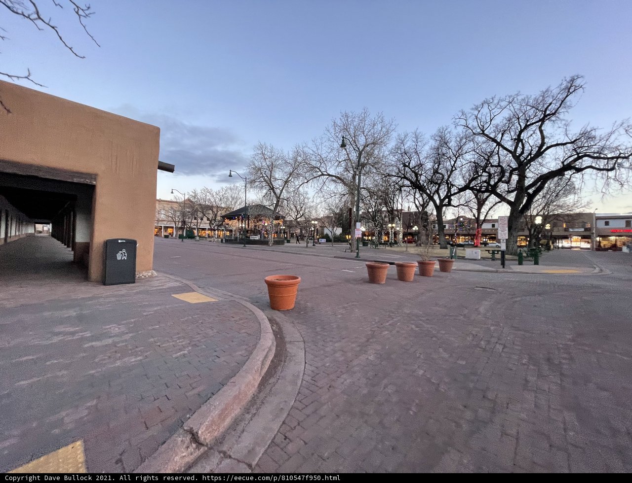 Serene Cityscape in Santa Fe