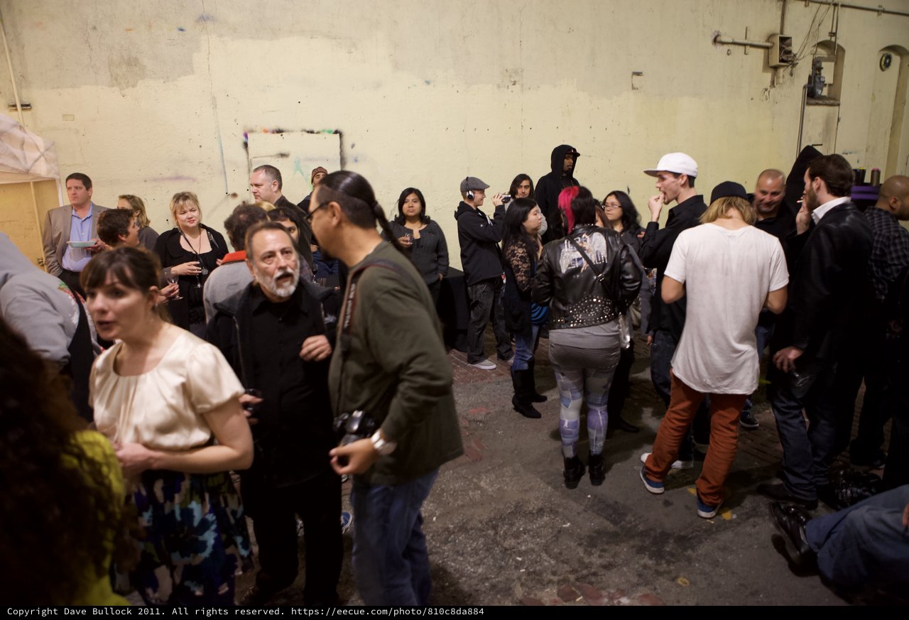 Underground Wine Party Gathering in Warehouse Space