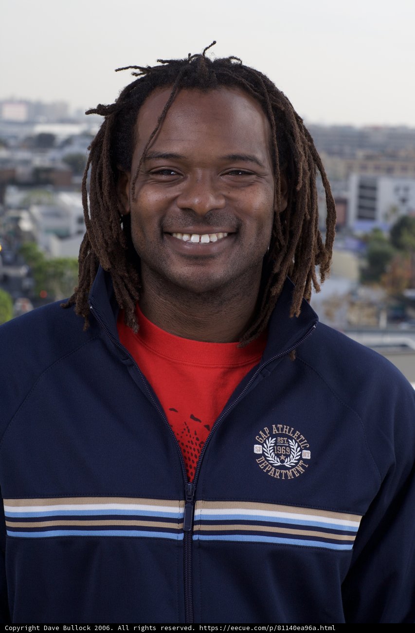 James M with a smile