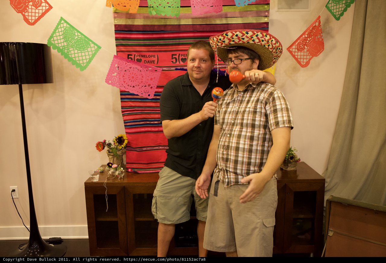 Friends Celebrate Five-Year Anniversary Fiesta Party