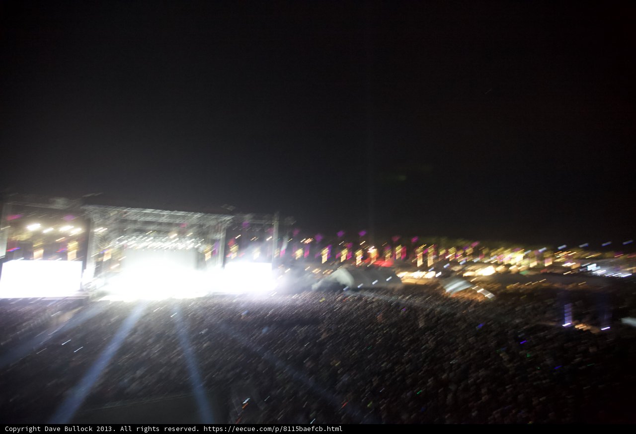 Light It Up: A Crowded Concert at Night