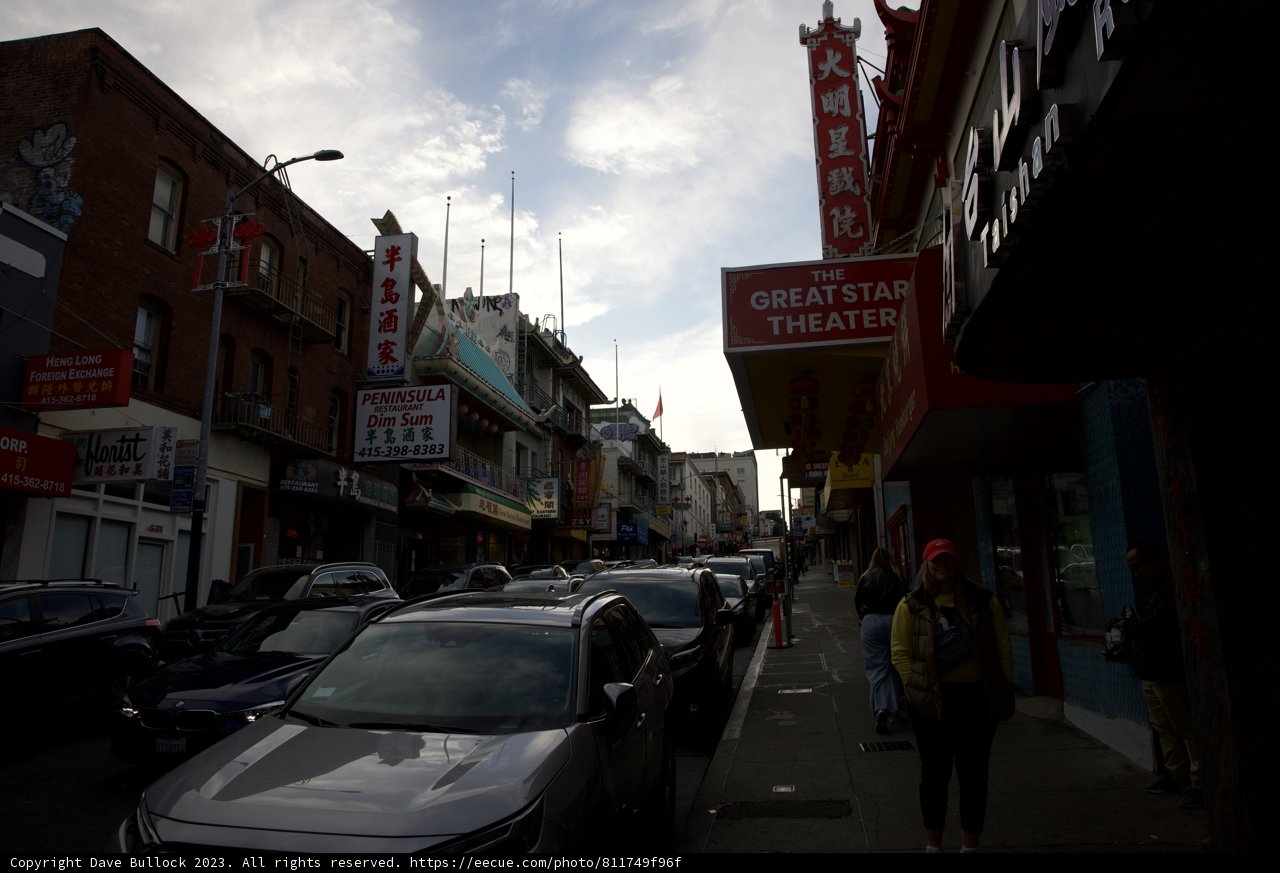 The Hustle and Bustle of Chinatown Neighborhood