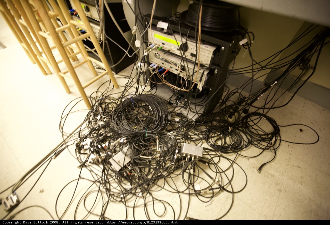 Tangled Web of Wires