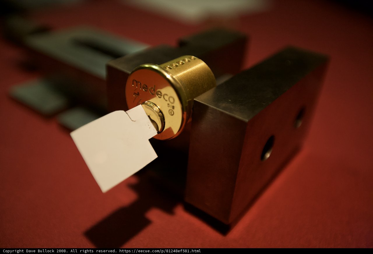 Gold Lock with Paper Tag