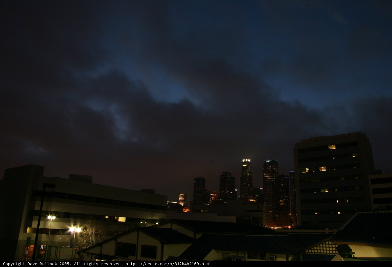 A Night in the City of Angels