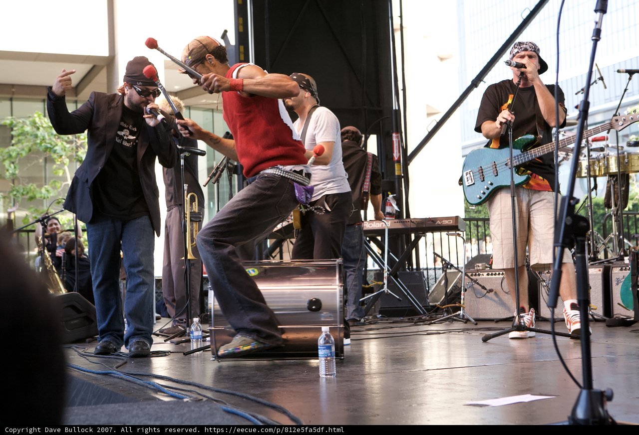 Grand Musical Performance by Ozomatli