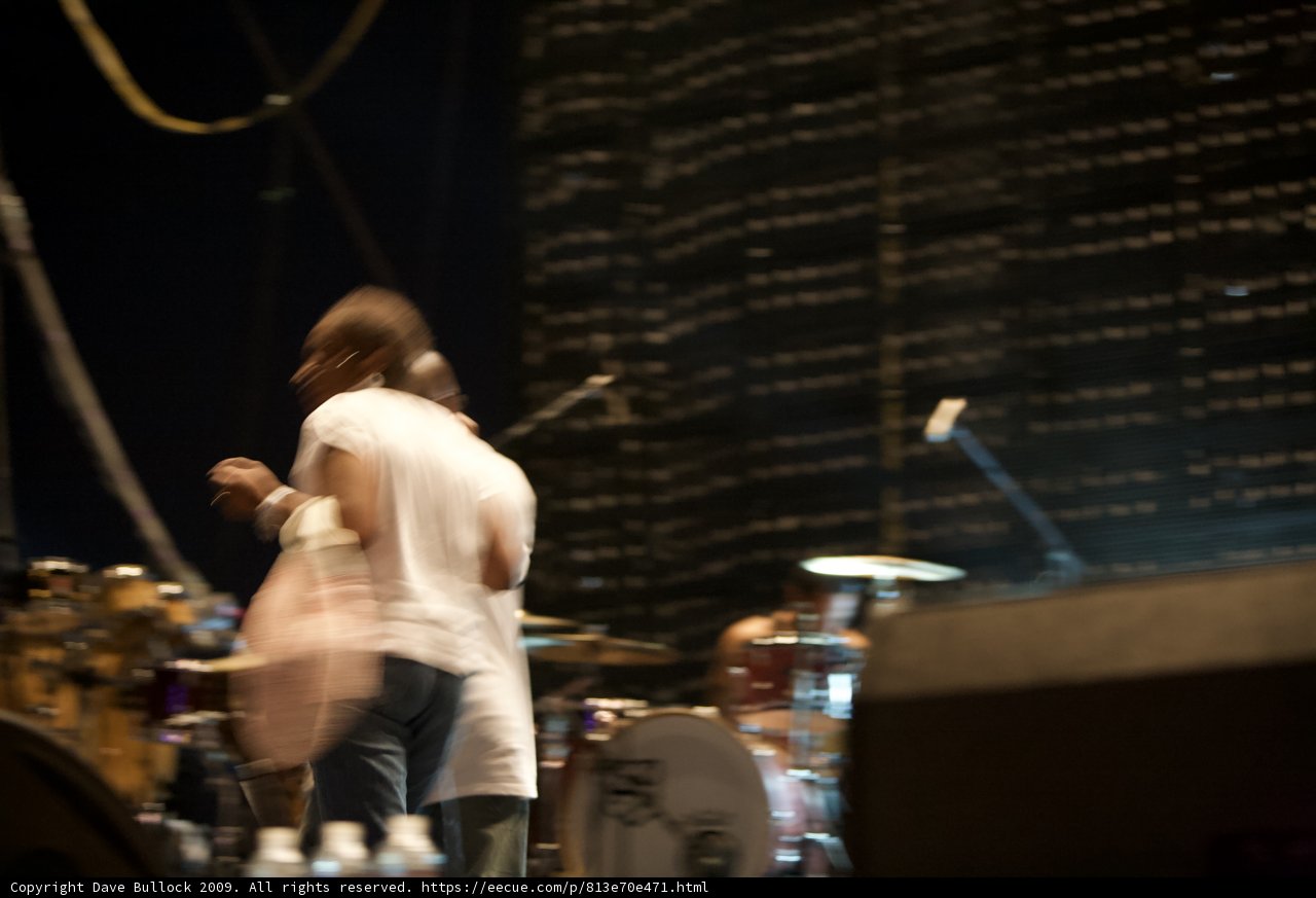 Blurry Rockstar on Stage