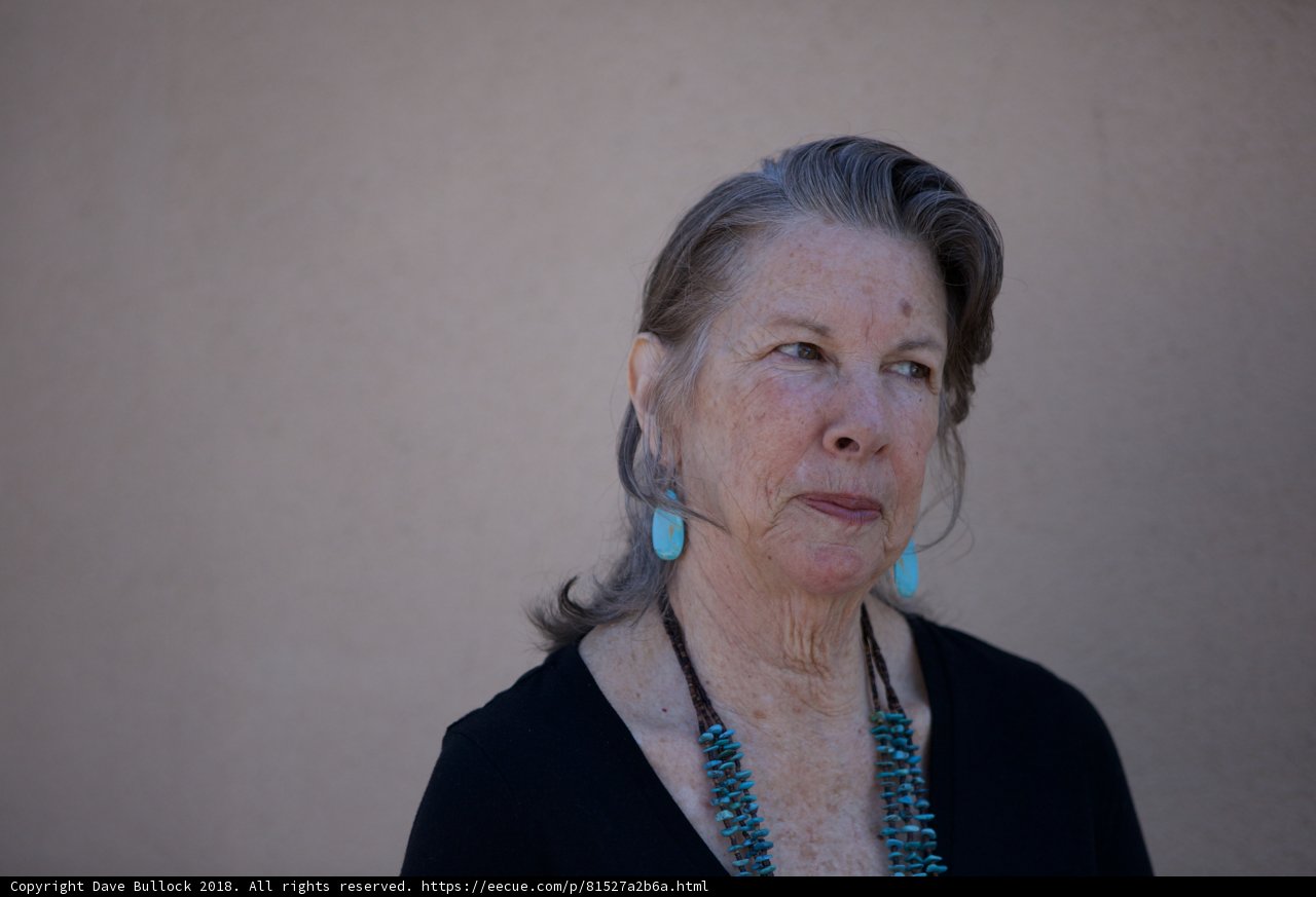 Elegant Elder: Rhoda B's Portrait