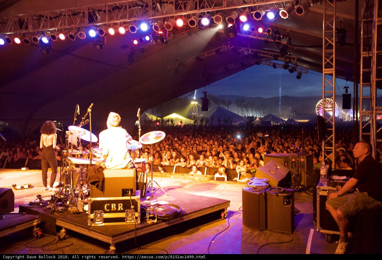 Rocking the Stage at Coachella 2010