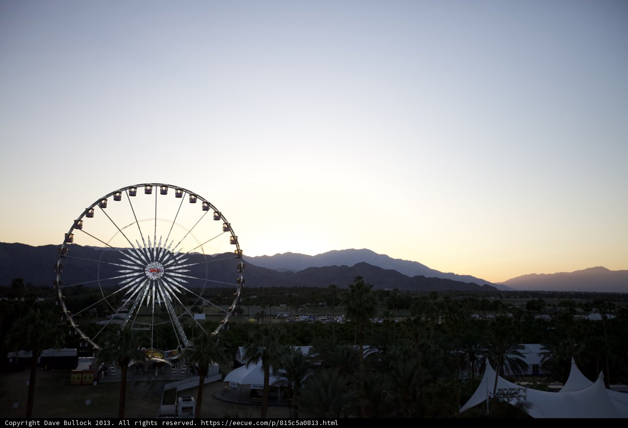 A Sunset Ride on the Ferris Wheel