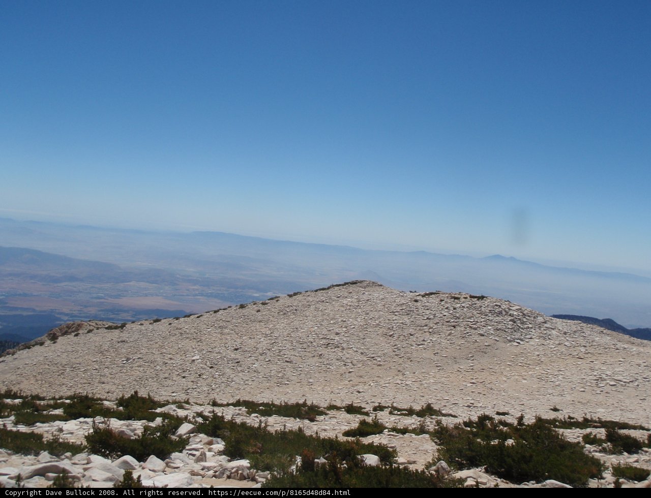 Summit View of Mount Santorini