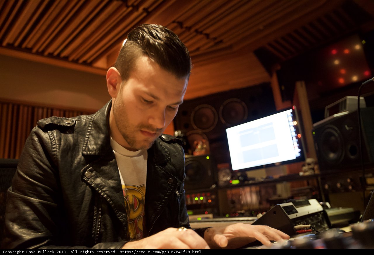 Leather Jacket and Computer Work