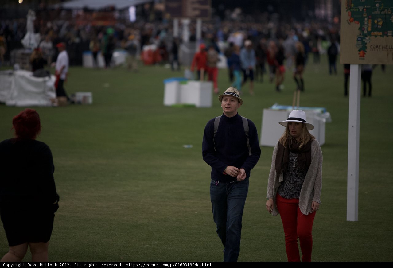 Walking through the Field