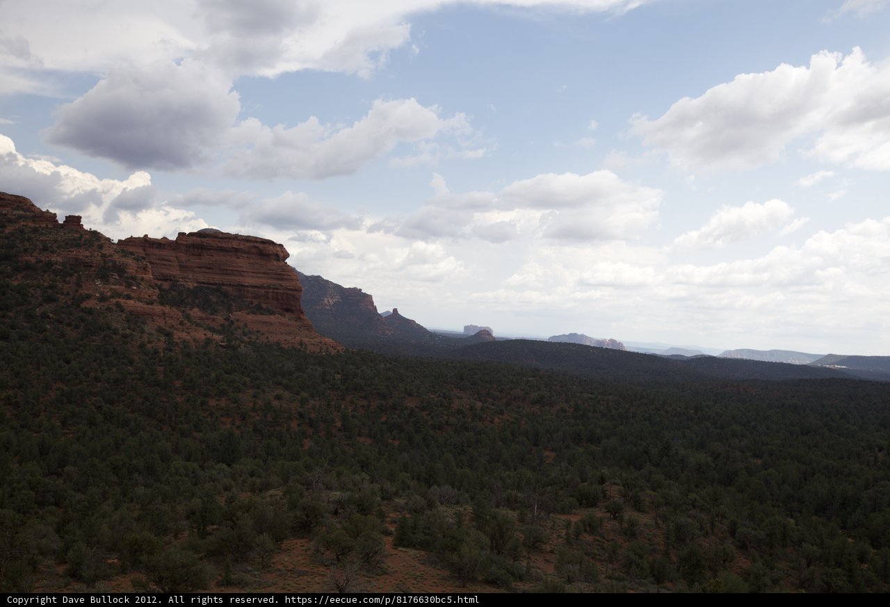 Flight Over Sedona's Majestic Mountain Range