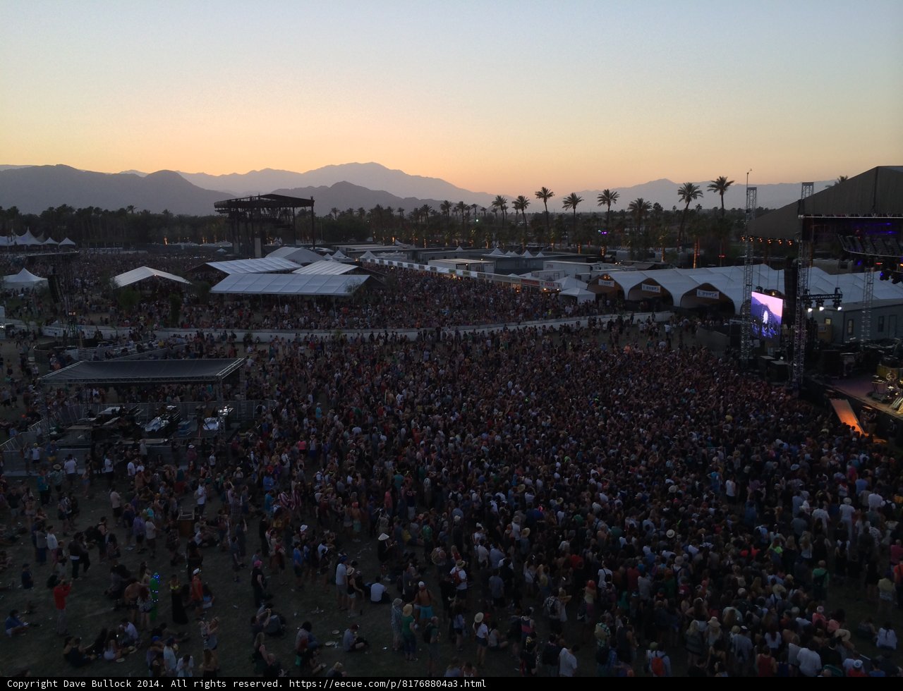 Concert Crowd at Empire Polo Club