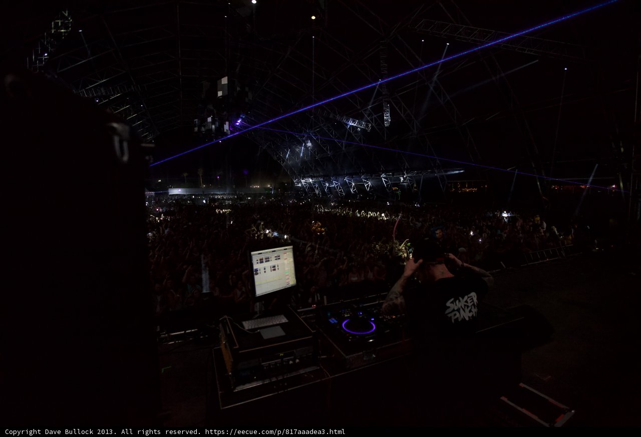 DJ Lights Up the Night