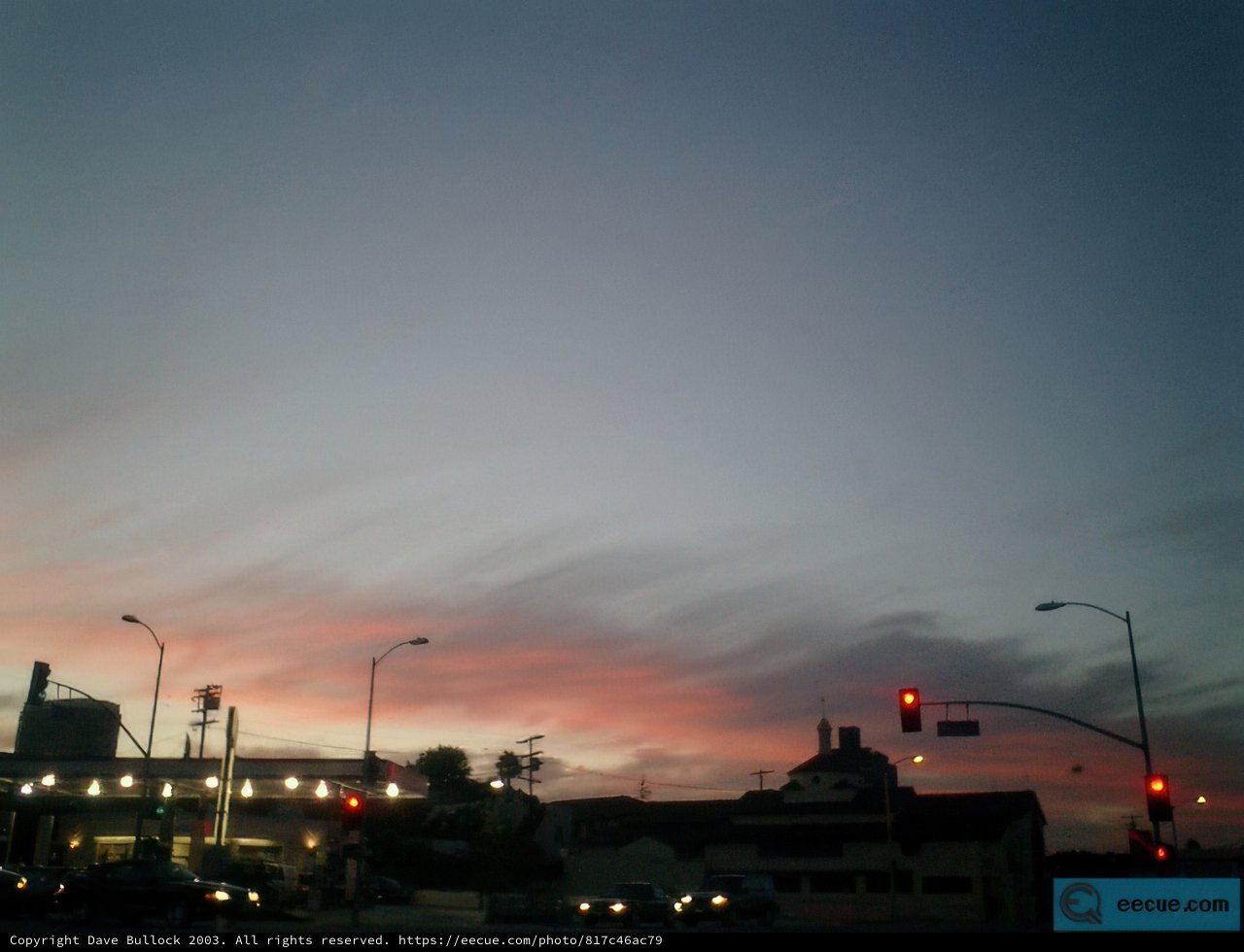 City Sunset Glow