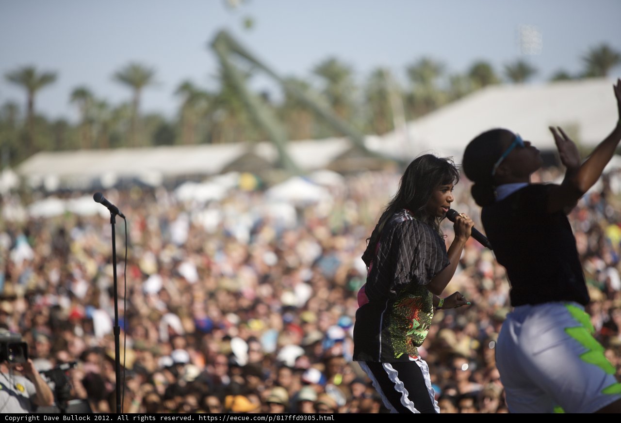 Santigold Rocks the Stage