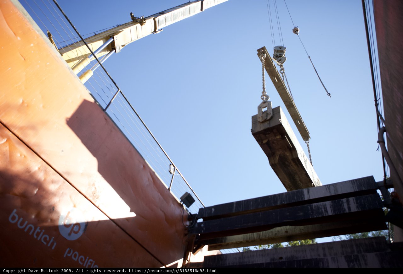 Construction Crane in Action
