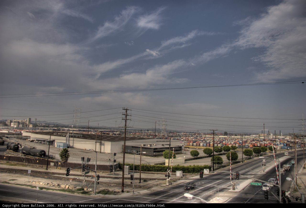 Cloudy Urban Skyline