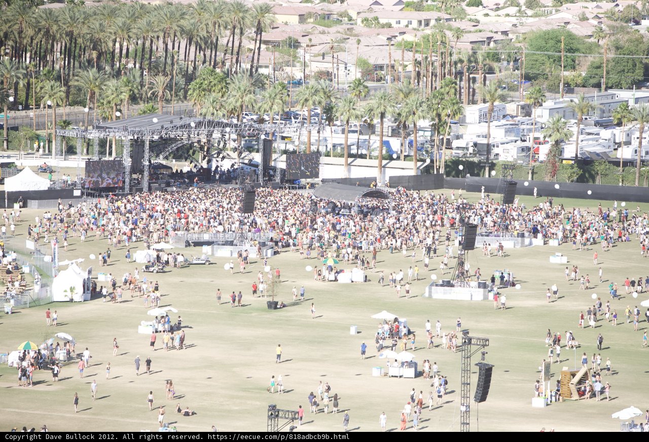Desert Concert Crowd
