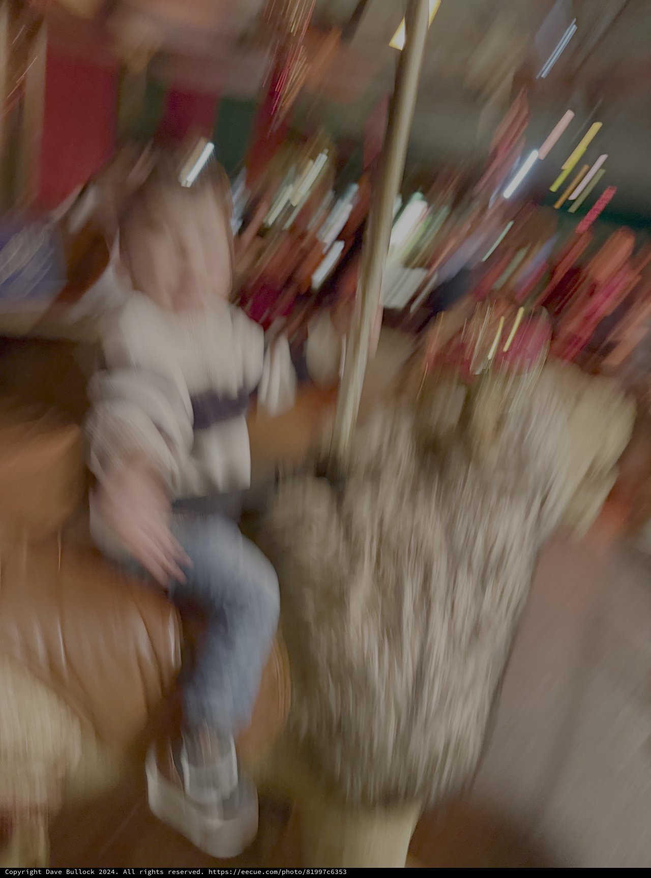 Motion Blur Portrait in Creative Workshop Space