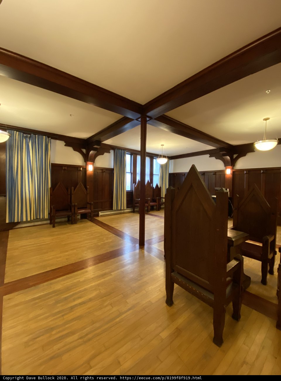 The Majestic Interior of the Old Chapel at University of Chicago
