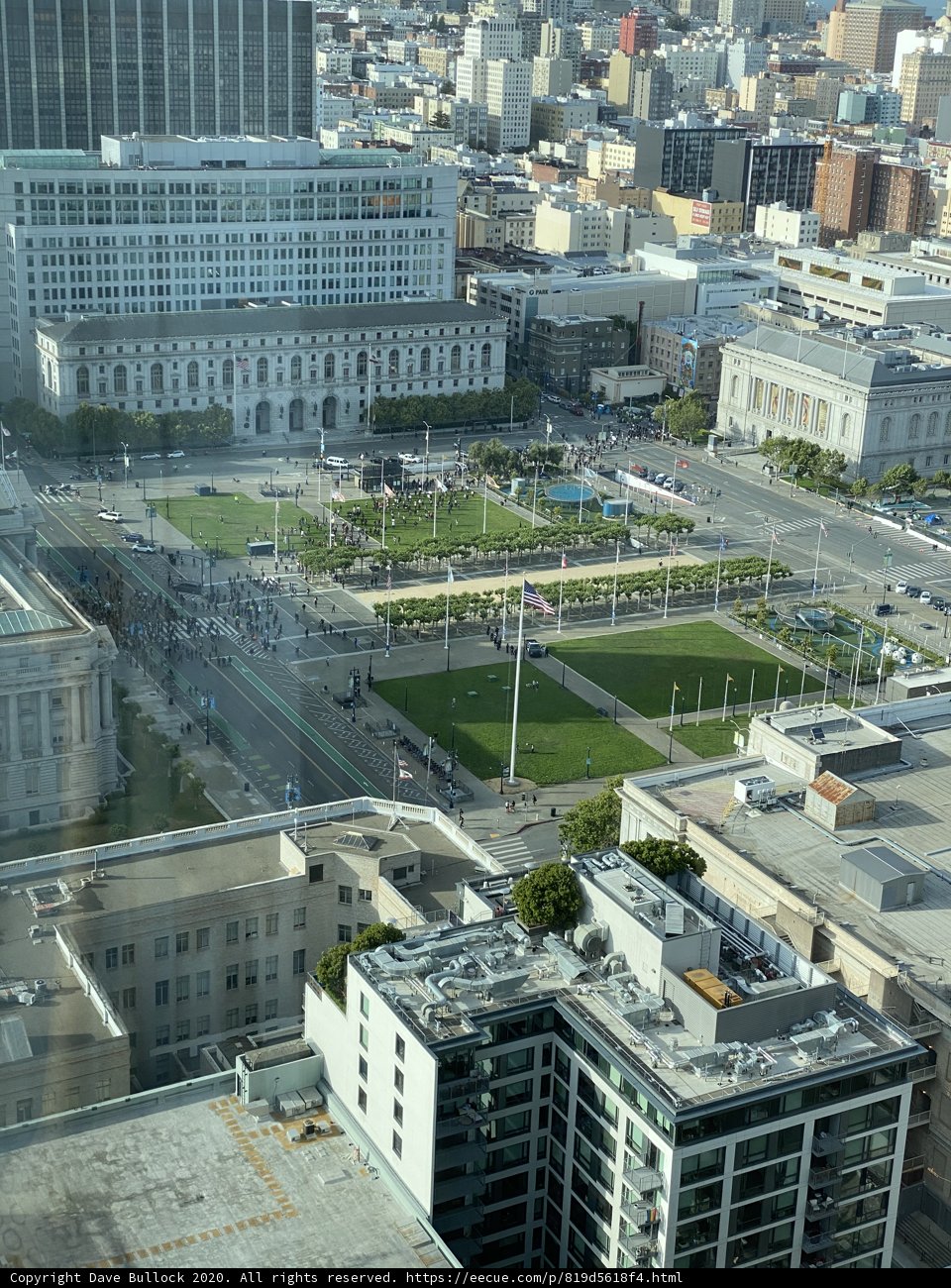 Cityscape View from Above