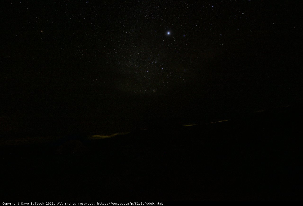 A Glittering Night Sky